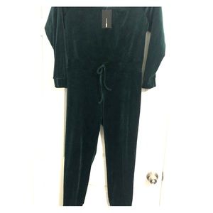 FASHION NOVA Velour jumpsuit